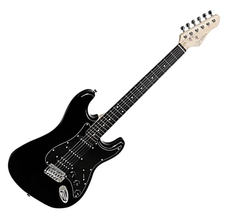 Guitarra Giannini G101 Stratocaster preta